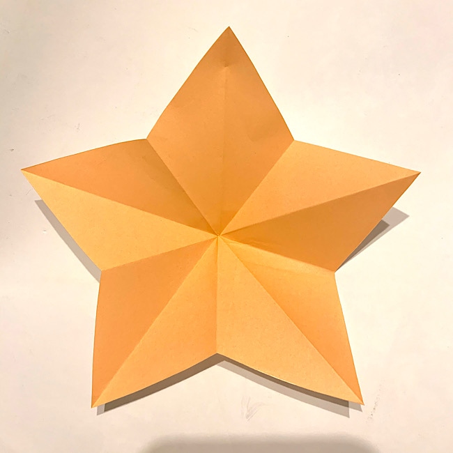 星の折り方を教えてください★星（半立体）の作り方